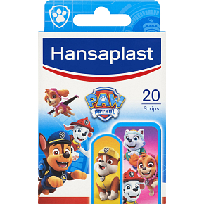 Hansaplast Paw Patrol plasterki dziecięce z motywem Psi Patrol, 20 szt. Hansaplast Paw Patrol plasterki dziecięce z motywem Psi Patrol, 20 szt.