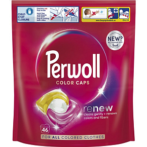 Perwoll kapsuły do prania Renew Color do kolorowych tkanin, 46 prań Perwoll kapsuły do prania Renew Color do kolorowych tkanin, 46 prań