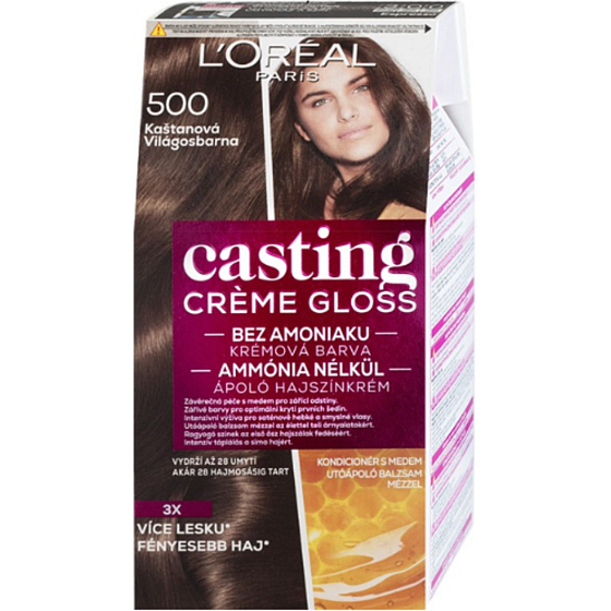 L'Oréal Casting Crème Gloss barwa do włosów Kasztanowa 500