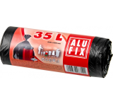 Alufix Worki na śmieci czarne, 15 µ, 35 litrów, 53 x 60 cm, 30 sztuk