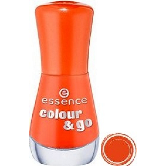 Essence Colour & Go lak na nehty 145 Flashy Pumpkin 8 ml