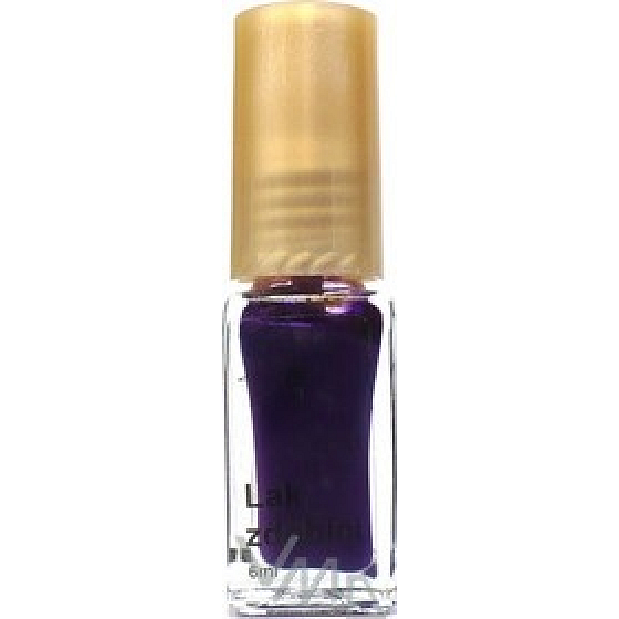 Kopretina zdobící lak na nehty odstín fialový 6 ml