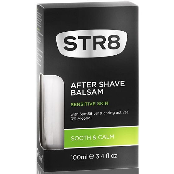 Str8 Sooth & Calm balzám po holení pro citlivou pleť 100 ml
