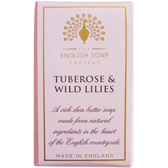 English Soap Růže & Divoká Lilie přírodní parfémované mýdlo s bambuckým máslem 200 g