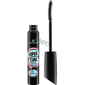 Essence Super Curl Volume Eye Opening řasenka černá 8 ml