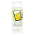 Albi Dortová svíčka single - Pivo, 2,5 cm