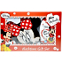 Disney Miss Minnie 2v1 šampon a sprchový gel 300 ml + mycí žína ve tvaru Minnie, kosmetická sada