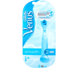 Gillette Venus Smooth golarka + 2 wymienne wkładki do golenia dla kobiet