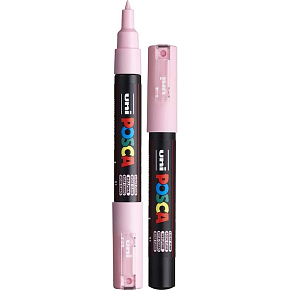 Posca Uniwersalny akrylowy pisak 0,7 - 1 mm Jasnoróżowy PC-1M