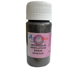 Art e Miss Uniwersalna farba akrylowa perłowa 14 czarna 40 g