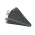 Goldstone niebieski Awenturyn wahadło 2,2 cm, kamień ambicji