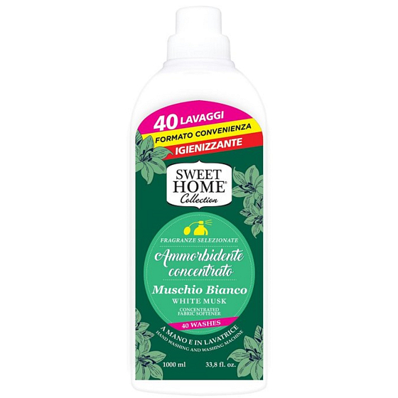 Sweet Home White Musk - Bílý mech koncentrovaná aviváž 40 dávek 1 l