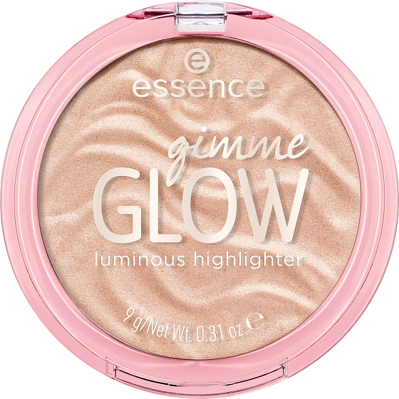 Essence Gimme Glow rozświetlacz 10 Glowy Champagne 9 g