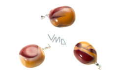Mokait Troml kamień naturalny, 2,2 - 3 cm, 1 sztuka, kamień motywacyjny