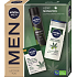 Nivea Men Hemp Sensation Sensitive Pro balzám po holení s konopím 100 ml + Deep Black Carbon Amazonia antiperspirant sprej 150 ml + Sensitive Pro Ultra-Calming sprchový gel 250 ml, kosmetická sada pro muže