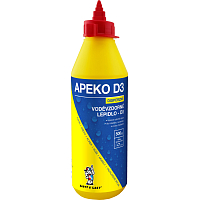 APEKO D3 zewnętrzny wodoodporny klej do drewna i materiałów chłonnych, 500 g