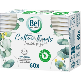 Bel Cotton waciki bawełniane podróżne 60 szt