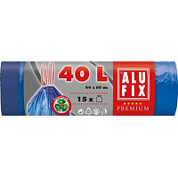 Alufix Worki na śmieci 40 l, 15 sztuk