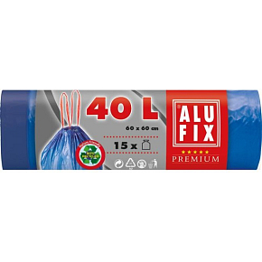 Alufix Worki na śmieci 40 l, 15 sztuk Alufix Worki na śmieci 40 l, 15 sztuk