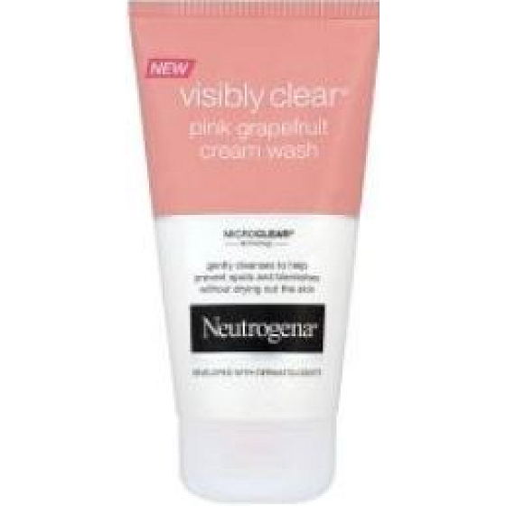 Neutrogena Visibly Clear pink grapefruit krémová čisticí emulze 150 ml