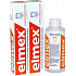 Elmex Optimální prevence proti zubnímu kazu zubní pasta 2 x 75 ml + ústní voda bez alkoholu 100 ml