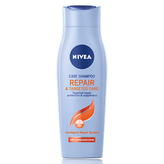 Nivea Repair & Targeted Care pečující šampon pro suché, namáhané vlasy všech typů 250 ml