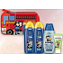 Fa Kids Pirát 2 x sprchový gel 250 ml + Schauma Kids šampon 250 ml + Vademecum Junior Jablko zubní pasta 50 ml + taštička set pro malé hasiče