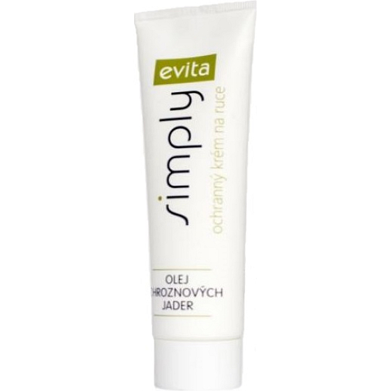 Evita Simply ochranný krém na ruce s olejem z hroznových jader 100 ml