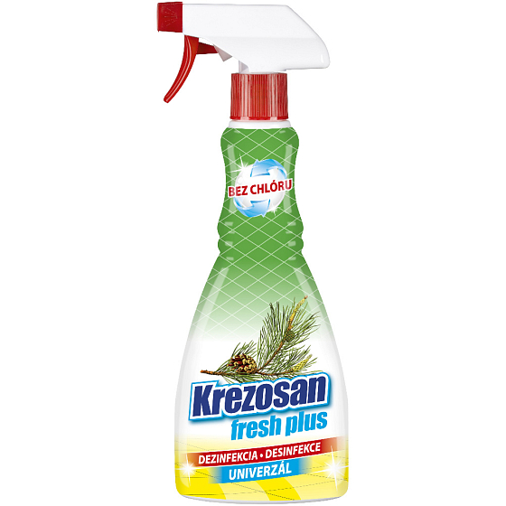 Krezosan Fresh Plus univerzál dezinfekce 500 ml rozprašovač