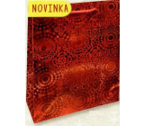 Nekupto Torebka prezentowa hologram 32 x 26 x 13 cm Czerwona 121 30 THL