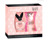 Playboy Play It Sexy toaletní voda pro ženy 40 ml + sprchový gel 250 ml, dárková sada