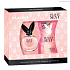 Playboy Play It Sexy toaletní voda pro ženy 40 ml + sprchový gel 250 ml, dárková sada