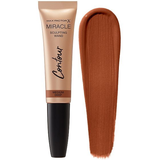 Max Factor Miracle Contour Sculpting Wand krémový konturovací bronzer Medium Deep 10 ml