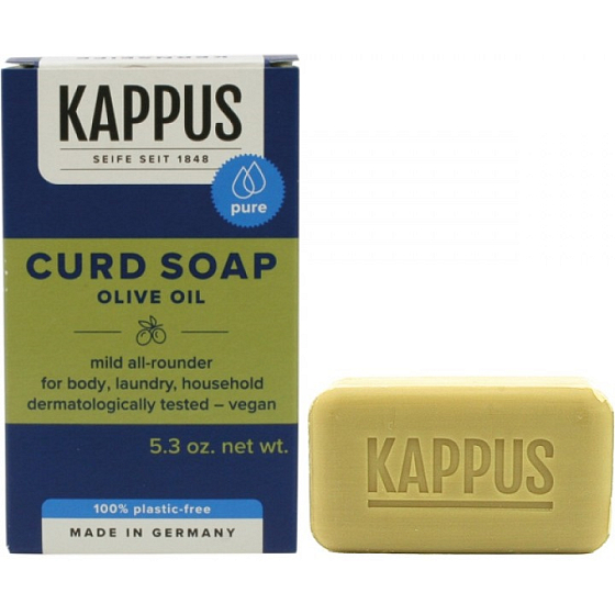 Kappus Kernseife Oliva uniwersalne twarde mydło naturalne wyprodukowane z naturalnych substancji 150 g