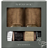 Baylis & Harding Men Konopí a Bergamot mýdlo 100 g + krystalky do koupele 100 g + sprchový gel 50 ml + balzám po holení 50 ml + pantofle, kosmetická sada pro muže