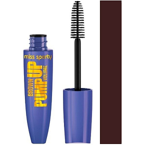 Miss Sporty Pump Up Booster tusz do rzęs 002 Brown 12 ml