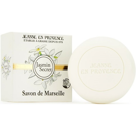 Jeanne en Provence Jasmin Secret - Tajemnica Jaśminu mydło toaletowe w kostce 100 g