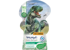 Tetesept T-Rex w świecie Jabłko pianka do kąpieli z zielonym efektem dla dzieci 40 ml