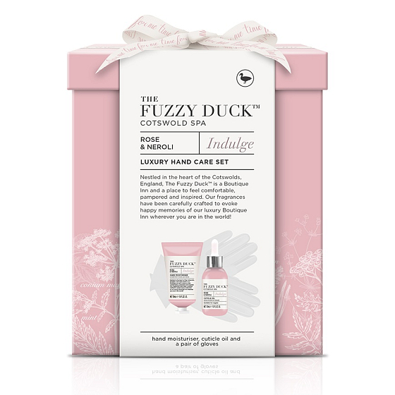 Baylis & Harding Cotswold Spa olej do skórek paznokci 15 ml + krem do rąk 50 ml + bawełniane rękawice, kosmetyczny zestaw dla kobiet