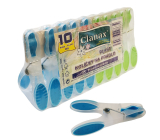 Clanax Big Klipsy do prádla plastové 10 kusů