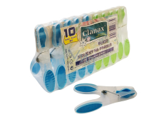 Clanax Big Klipsy do prádla plastové 10 kusů