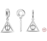 Zawieszka ze srebra próby 925 Harry Potter - Relikwie Śmierci, do bransoletki