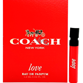 Coach Love woda perfumowana dla kobiet 2 ml z rozpylaczem, fiolka
