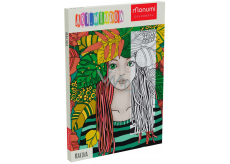 Monumi Teens Marina kreatywny obrazek do kolorowania w ramie 38,5 x 1,5 x 27 cm, zalecany wiek 10+