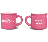 Nekupto Imienny mini kubek Krystyna 100 ml