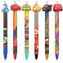 Colorino gumowalne pióro Cars Wheel rattling   8263