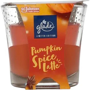 Glade świeca zapachowa Pumpkin Spice Latte, 112 g
