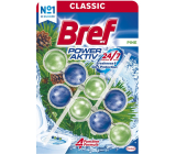 Bref WC blok Power Aktiv Pine, 2× 50 g
