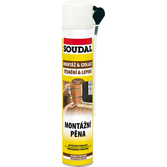 Soudal pianka montażowa, rozszerzalna, tubkowa, 500 ml