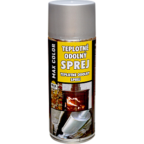 Max Color farba odporna na temperatury do 300 °C, srebrna, 400 ml